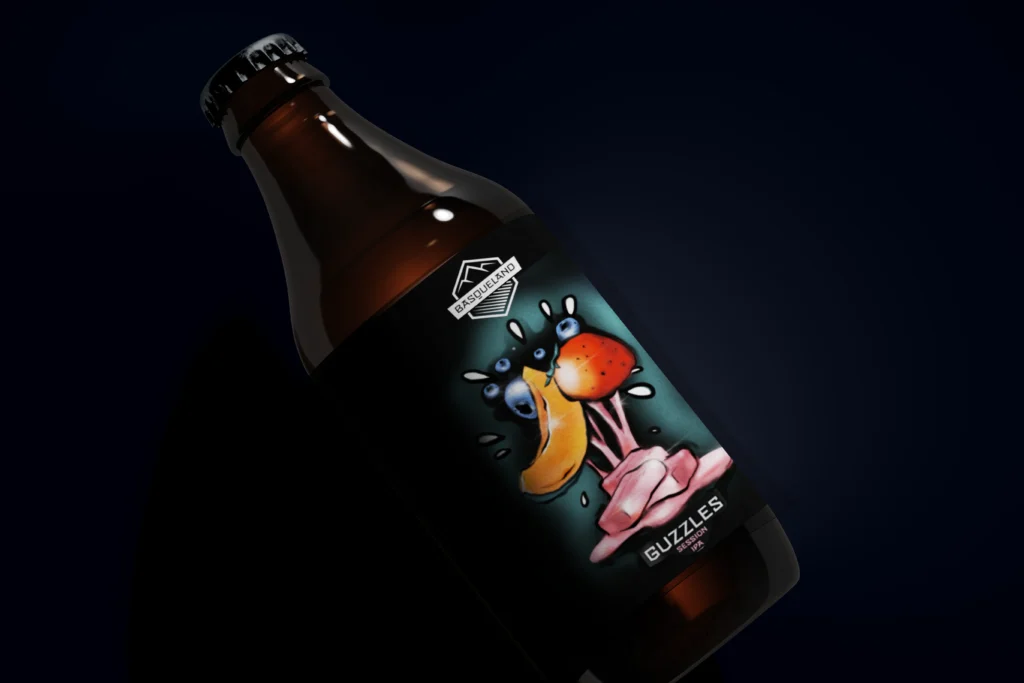 motion designer freelance bière bouteille